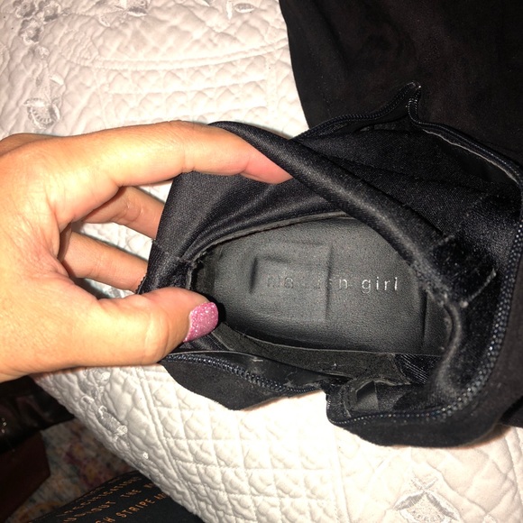 Madden Girl Black OTN Boots - Picture 6 of 8